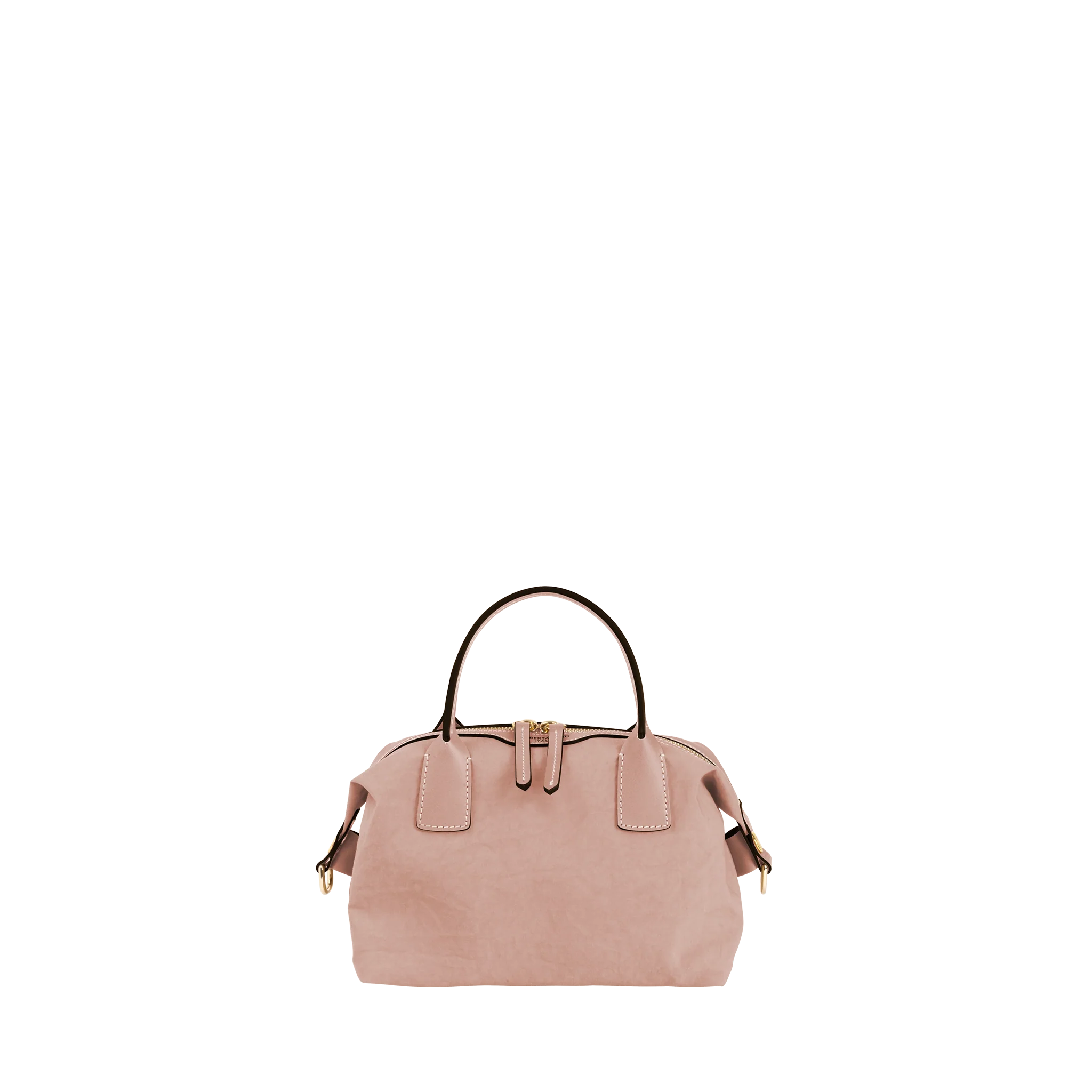 Ultra-Light Nylon Leather Trim Adjustable Crossbody Satchel Bag