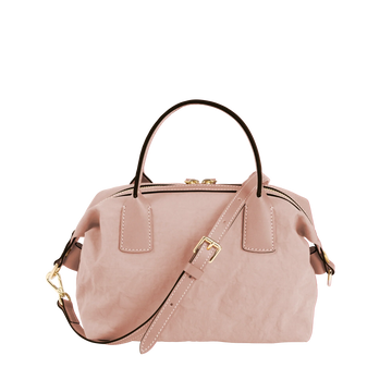 Ultra-Light Nylon Leather Trim Adjustable Crossbody Satchel Bag