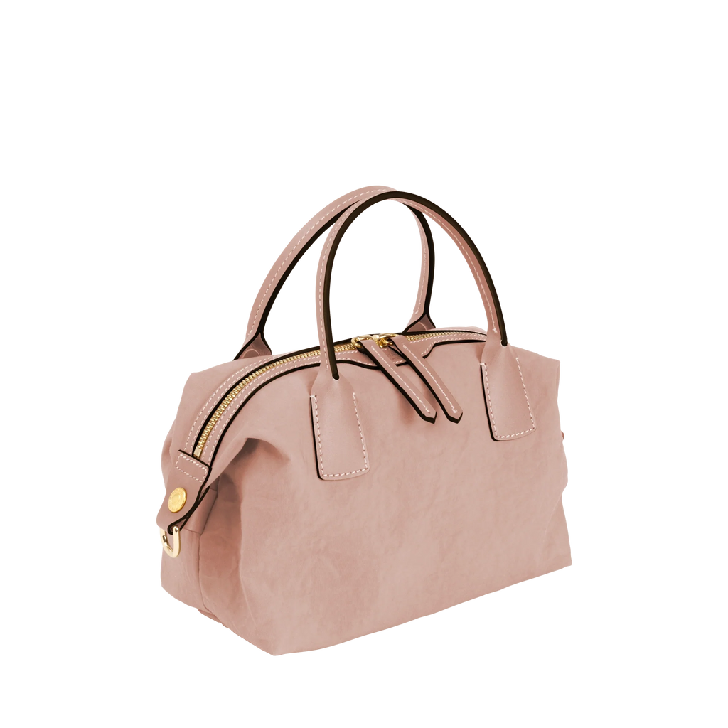 Ultra-Light Nylon Leather Trim Adjustable Crossbody Satchel Bag